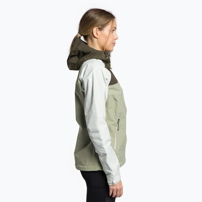 Women's hardshell jacket The North Face Stratos green NF00CMJ059M1 3