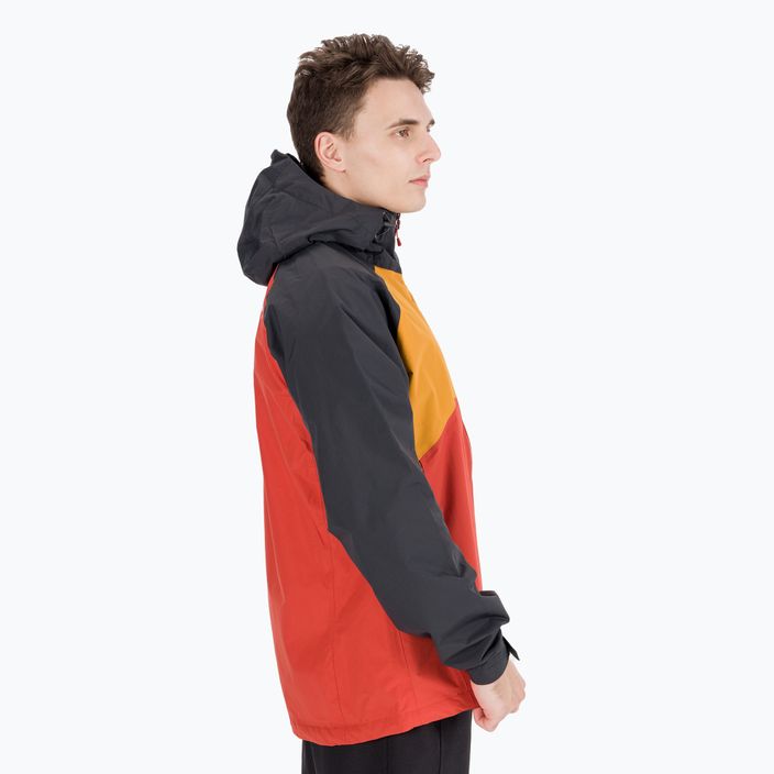 Men's rain jacket The North Face Stratos orange-red NF00CMH95F31 2