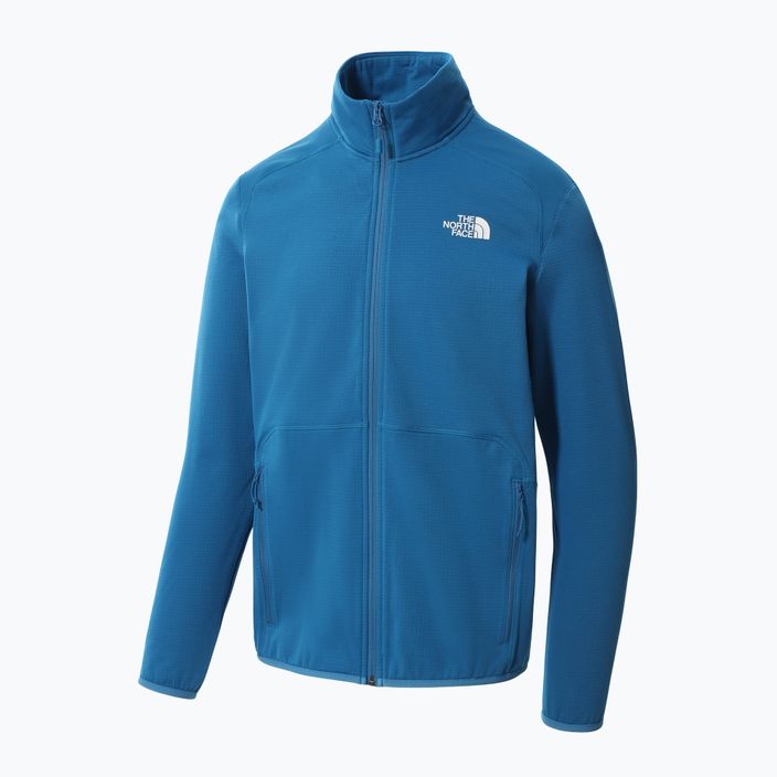 Men's fleece sweatshirt The North Face Quest FZ blue NF0A3YG1M191 9