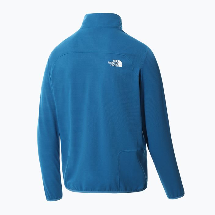 Men's fleece sweatshirt The North Face Quest FZ blue NF0A3YG1M191 10