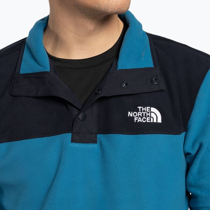 Men's fleece sweatshirt The North Face Homesafe Snap Neck blue NF0A55HM49C1 8