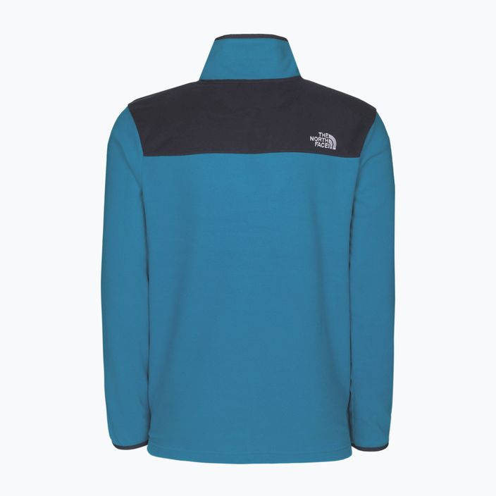 Men's fleece sweatshirt The North Face Homesafe Snap Neck blue NF0A55HM49C1 10