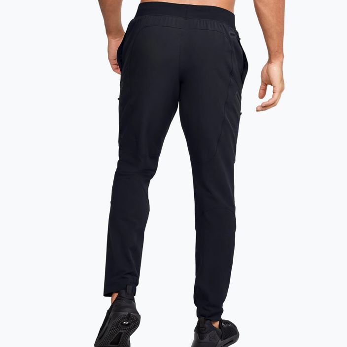 Under Armour Unstoppable Cargo men's training trousers black 1352026 2