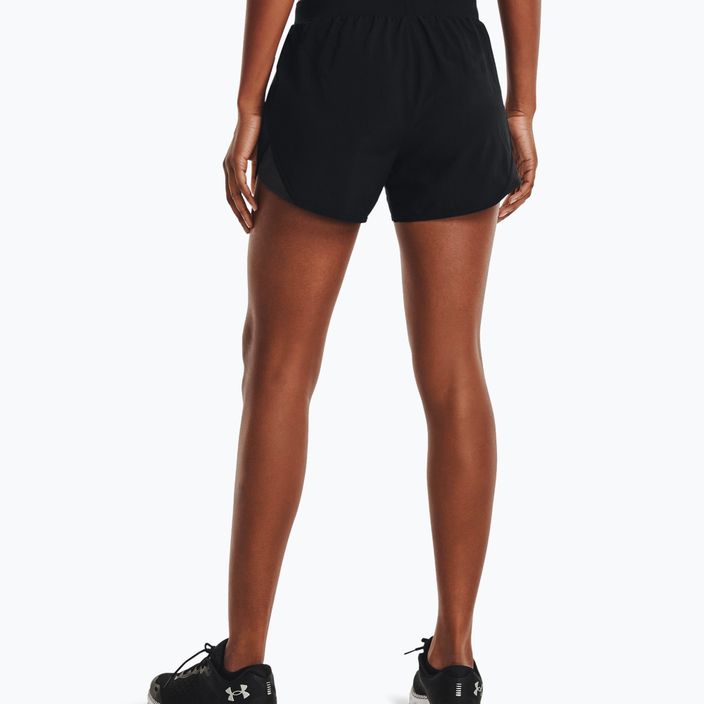 Under Armour Fly By 2.0 women's running shorts black 1350196 4