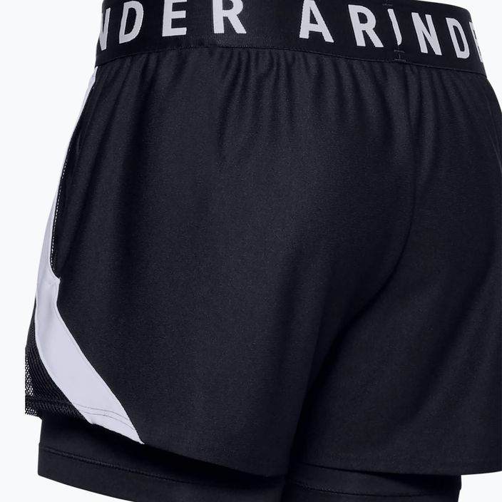 Under Armour Play Up women's 2-in-1 training shorts black 1351981 2