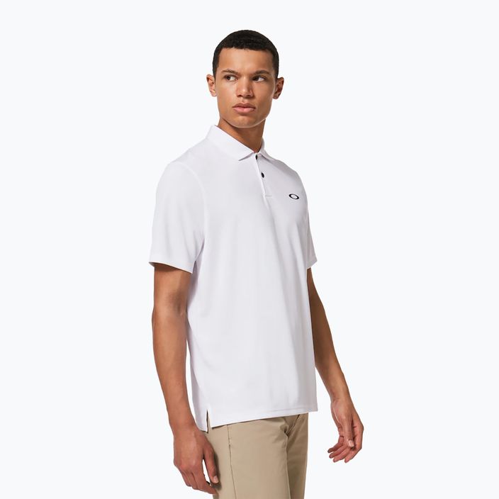 Oakley men's Icon TN Protect RC polo shirt white FOA401918 3