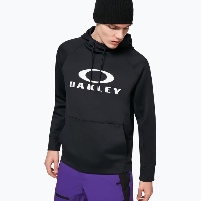 Oakley men's Sierra DWR Fleece Hoody 2.0 snowboard sweatshirt black FOA402382 3