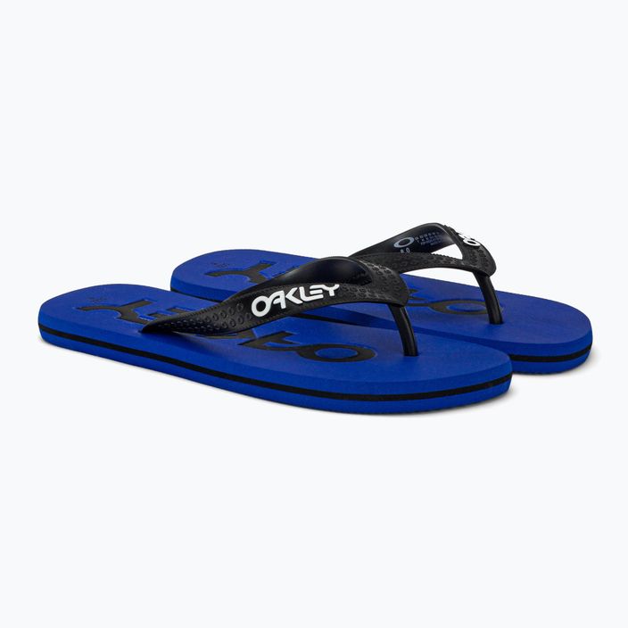 Men's Oakley College Flip Flop blue FOF10025562T 4