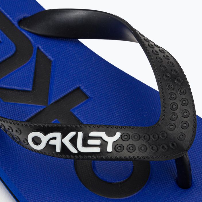 Men's Oakley College Flip Flop blue FOF10025562T 7