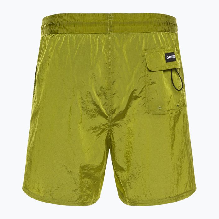 Oakley All Day B1B 16" yellow men's swim shorts FOA403014 2