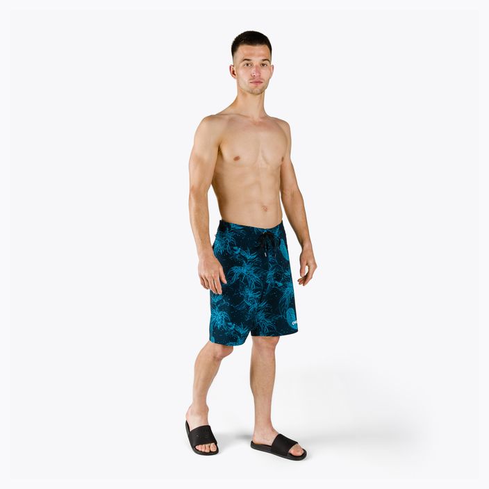 Men's Oakley Ohana Floral 20" swim shorts blue FOA403022 3