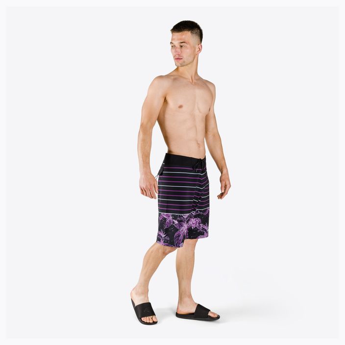 Men's Oakley Retro Split 21 swim shorts purple FOA403024 6