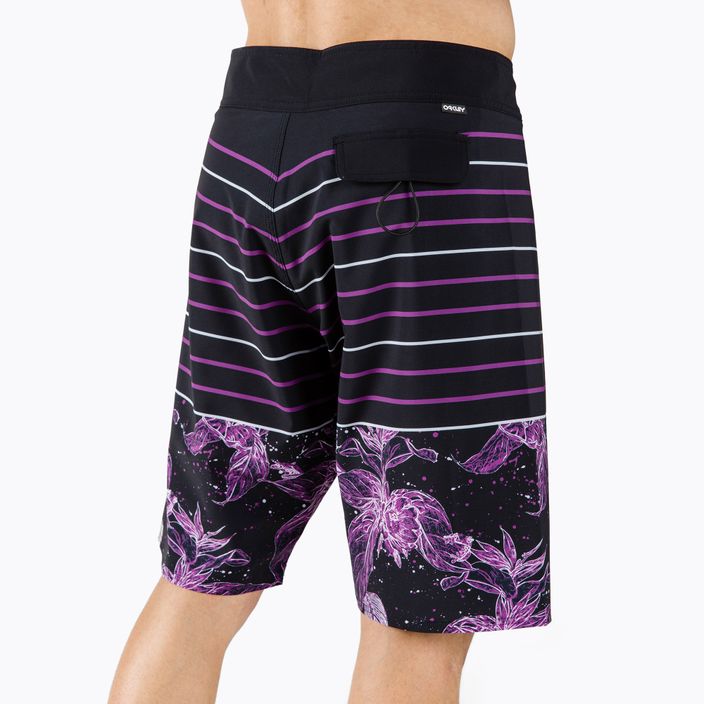 Men's Oakley Retro Split 21 swim shorts purple FOA403024 7