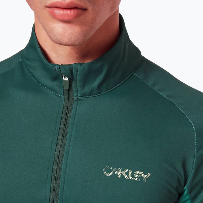 Men's Oakley Elements Thermal cycling sweatshirt green FOA403117 6