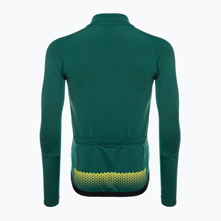 Men's Oakley Elements Thermal cycling sweatshirt green FOA403117 10