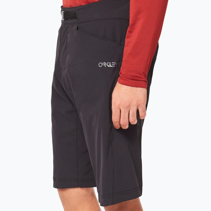 Oakley Drop In MTB men's cycling shorts black FOA403124 5