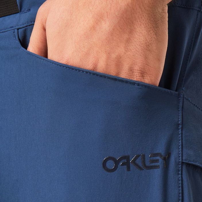Oakley Drop In MTB men's cycling shorts blue FOA403124 6