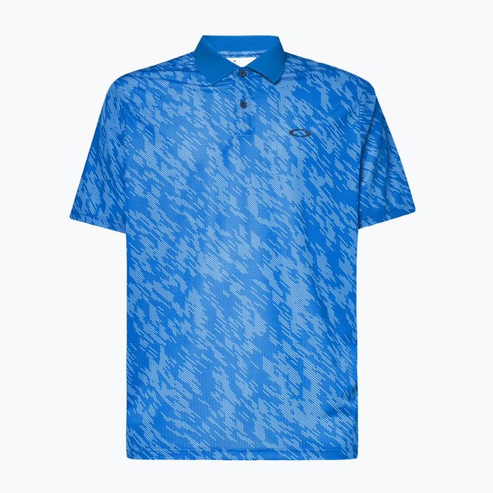 Oakley men's Contender Print polo shirt blue FOA403162 8