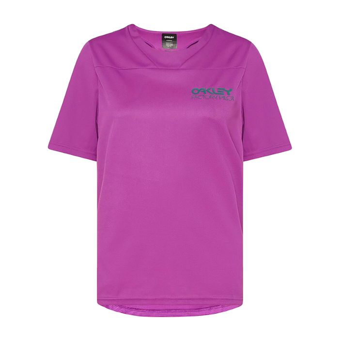 Oakley Factory Pilot Lite SS women's short sleeve t-shirt purple FOA500274 2