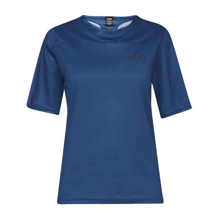 Oakley Factory Pilot Lite SS women's short sleeve t-shirt blue FOA500274 2