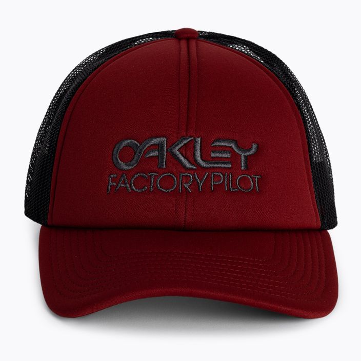 Oakley Factory Pilot Trucker men's baseball cap red FOS900510 2