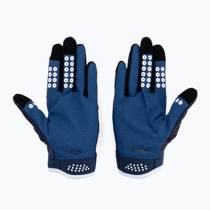 Oakley All Mountain MTB men's cycling gloves blue FOS900878 2