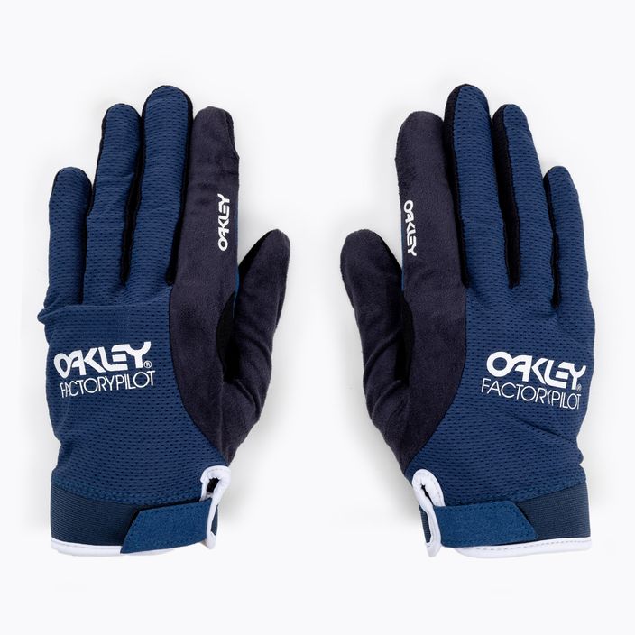 Oakley All Mountain MTB men's cycling gloves blue FOS900878 3