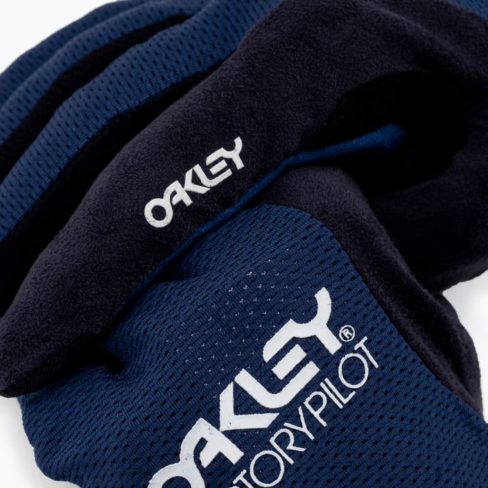 Oakley All Mountain MTB men's cycling gloves blue FOS900878 4