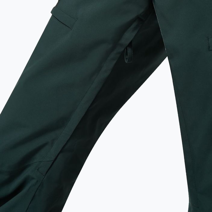 Men's Oakley Axis Insulated green snowboard trousers FOA403446 7