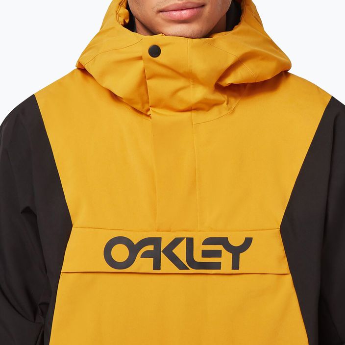 Oakley TNP TBT Insulated Anorak Yellow Men's Snowboard Jacket FOA403652 6