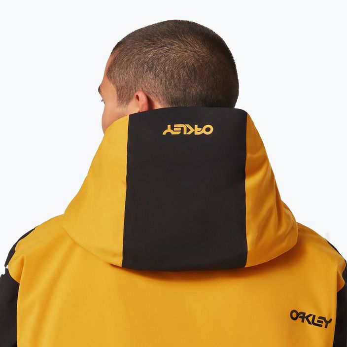 Oakley TNP TBT Insulated Anorak Yellow Men's Snowboard Jacket FOA403652 5