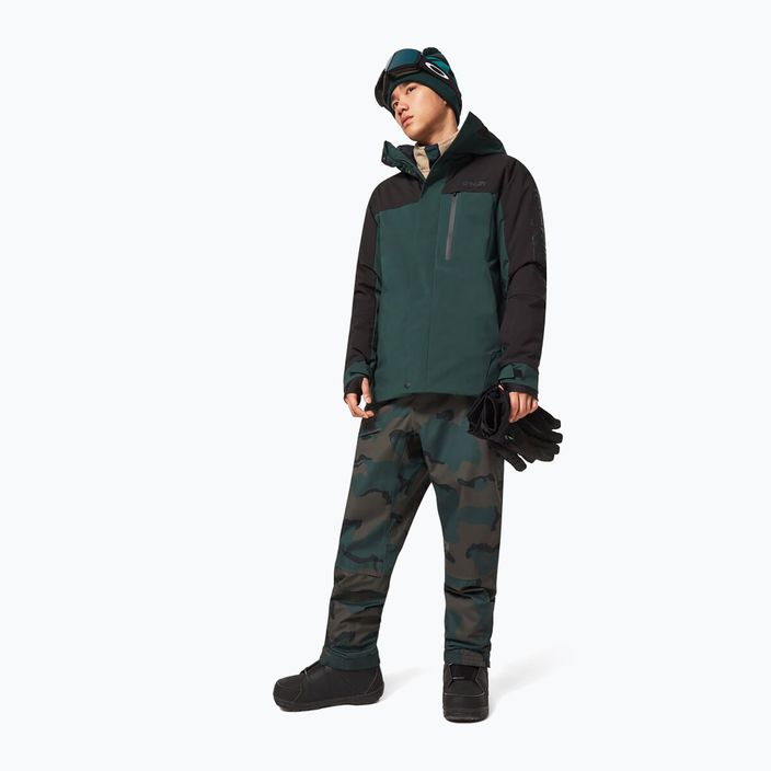Oakley TNP TBT Insulated men's snowboard jacket green FOA403653 2