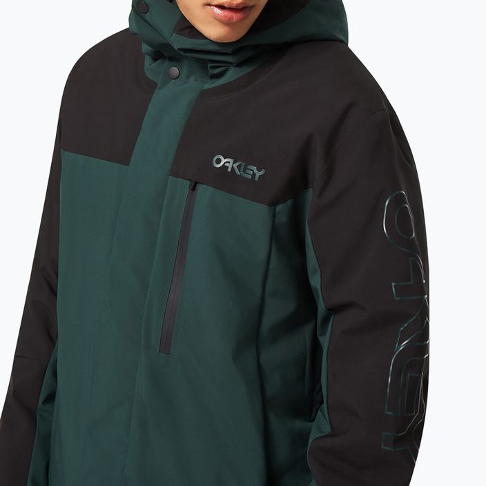 Oakley TNP TBT Insulated men's snowboard jacket green FOA403653 3
