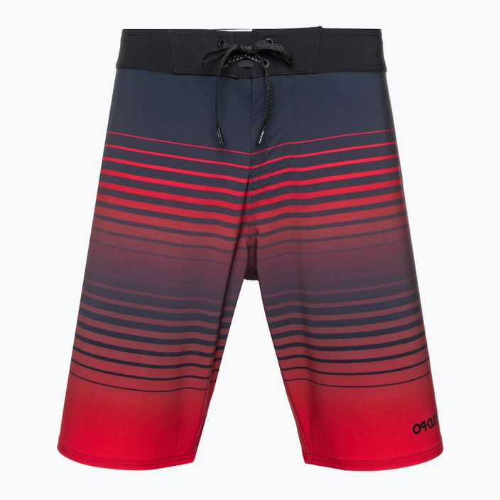 Oakley Fade Out RC 21" men's swim shorts black/red FOA40370403H