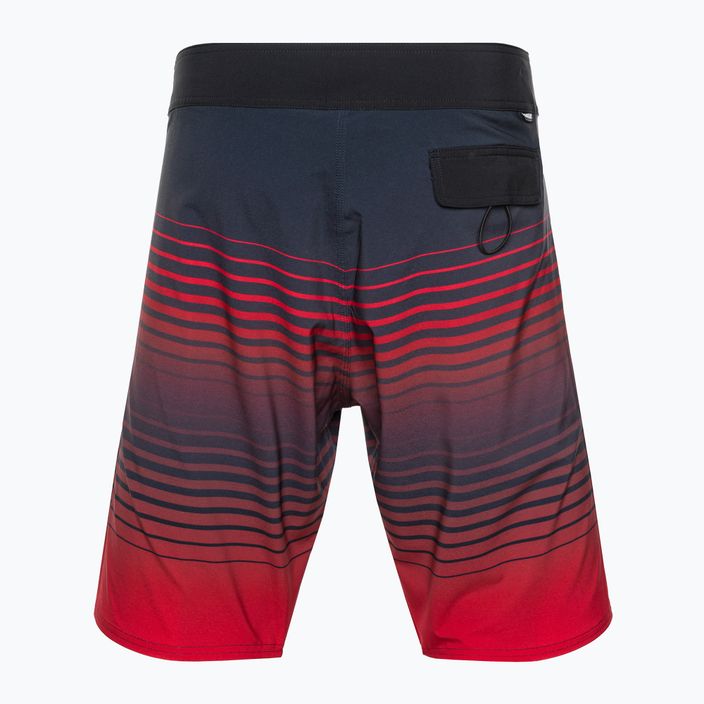 Oakley Fade Out RC 21" men's swim shorts black/red FOA40370403H 2