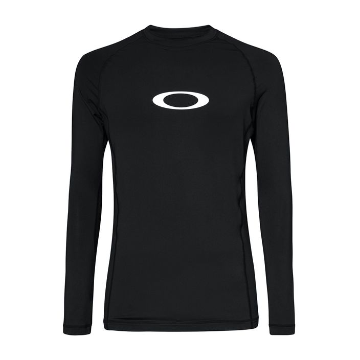 Oakley Ellipse Rashguard men's swim shirt black FOA40376702E 2