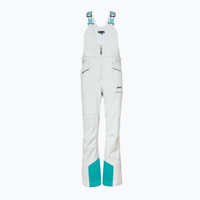 Oakley women's TC Dharma Softshell Bib snowboard trousers white FOA500279 9