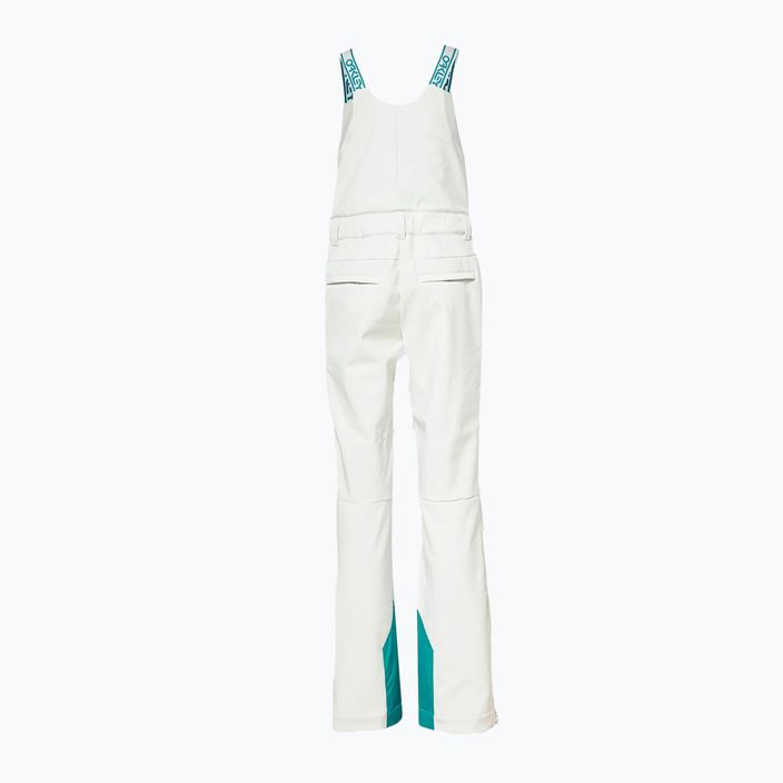 Oakley women's TC Dharma Softshell Bib snowboard trousers white FOA500279 10
