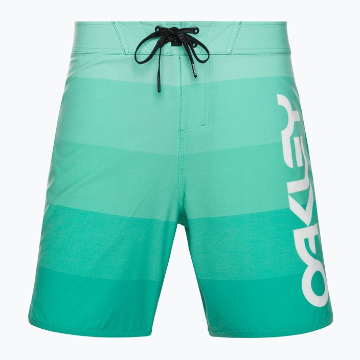 Men's Oakley Retro Mark 19" swim shorts green FOA4043047GR