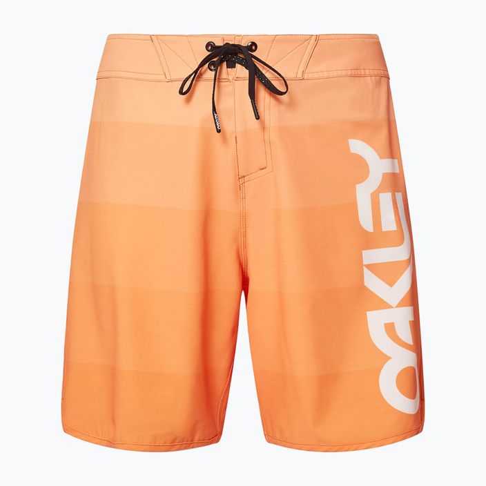 Men's Oakley Retro Mark 19" swim shorts orange FOA40430473K 4