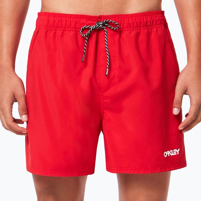 Men's Oakley Beach Volley 16" swim shorts red FOA404310465 2