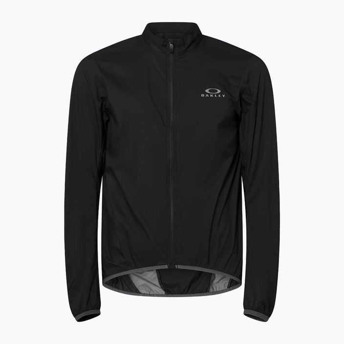 Oakley Endurance Pkbl Wind men's cycling jacket black FOA404387 8