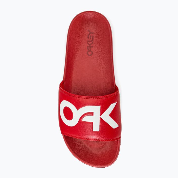 Oakley men's B1B Slide 2.0 flip-flops red FOF100424465 6