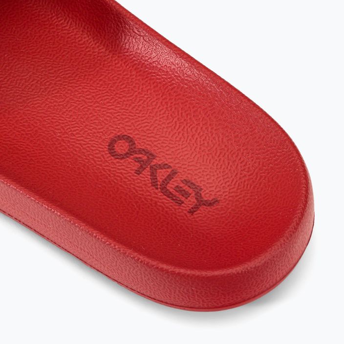 Oakley men's B1B Slide 2.0 flip-flops red FOF100424465 8
