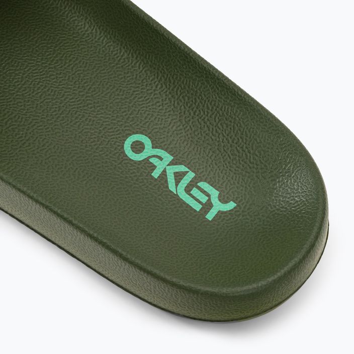 Oakley men's B1B Slide 2.0 flip-flops green FOF10042486L 8