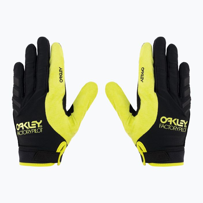 Oakley Switchback Mtb cycling gloves black/yellow FOS900879 3