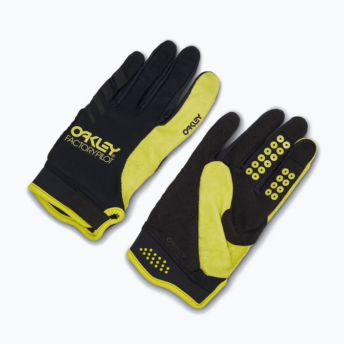 Oakley Switchback Mtb cycling gloves black/yellow FOS900879 5