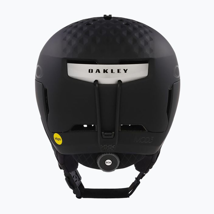 Oakley Mod3 matte blackout ski helmet 4