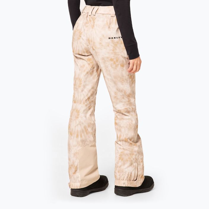 Women's Oakley TC Juno Reduct Shell td print snowboard trousers 3