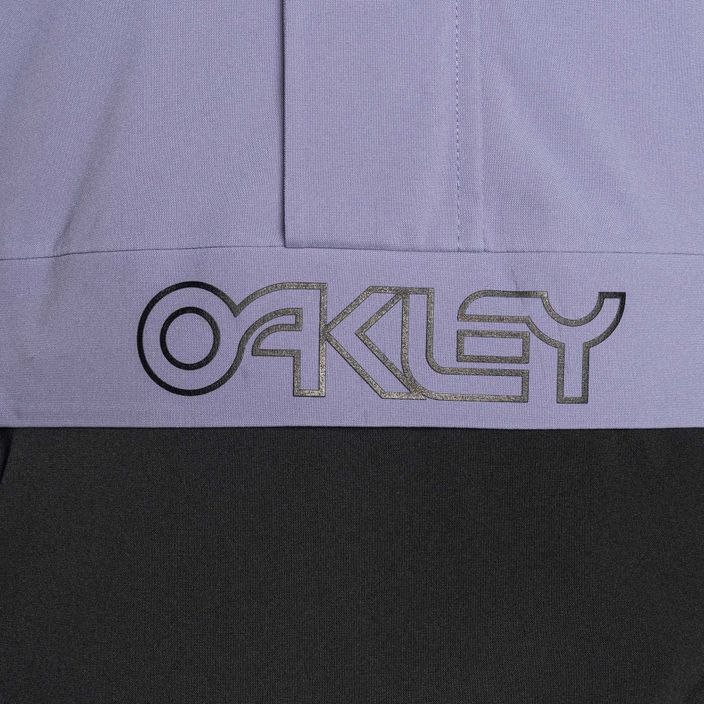 Women's Oakley WMNS TNP Tbt Isulated Anorak blackout/new lilac snowboard sweatshirt 16